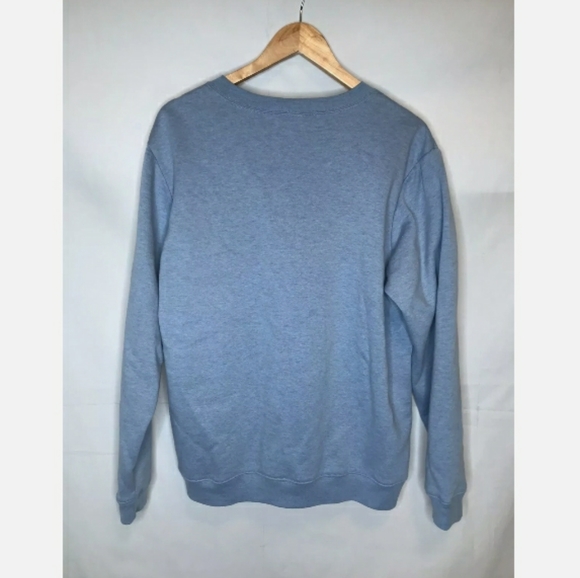 BLAIR Light Blue Pullover Sweatshirt Size Large - Picture 4 of 8